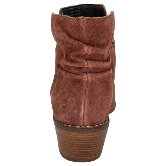 Cole Haan Alayna Mahogany Suede Leather Womens Ankle Boots Size 6.5M - Picture 6 of 11